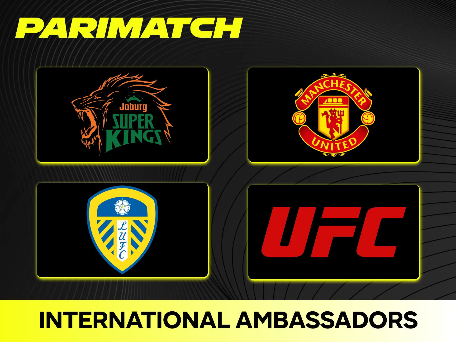 Learn about international ambassador partnerships representing the global Parimatch brand worldwide.