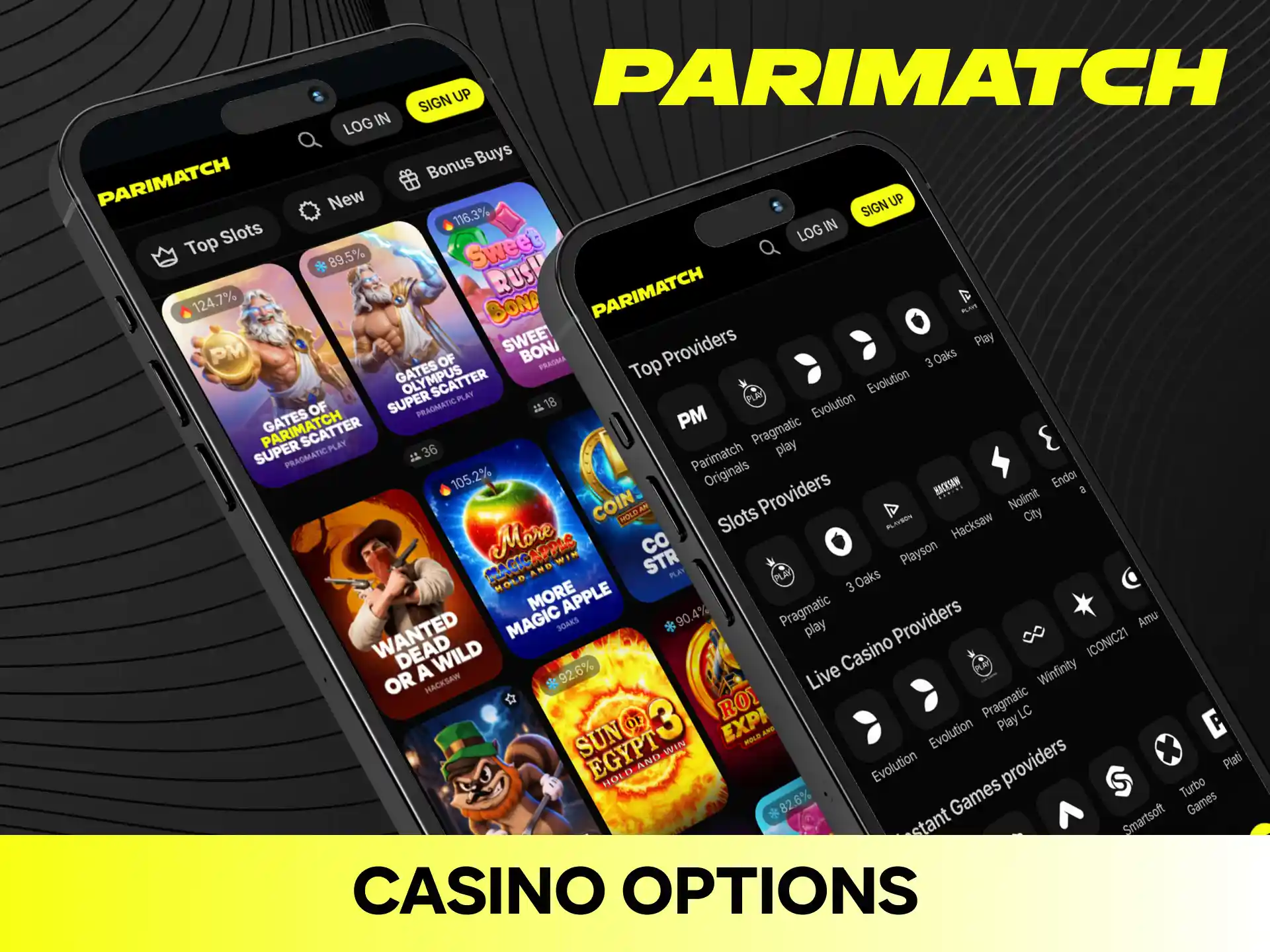 Access hundreds of mobile casino games instantly through the official Parimatch app.
