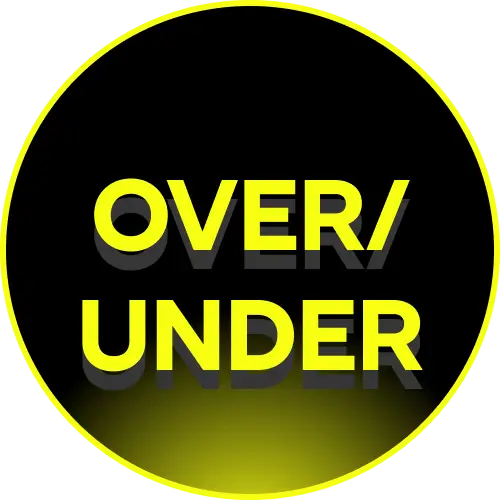 Bet on total goals using over or under sports bet markets.