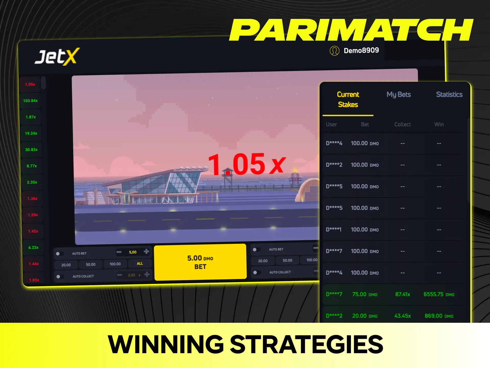 Apply proven JetX strategies to improve your cashout timing on Parimatch.