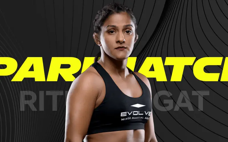 Discover world champion MMA fighter Ritu Phogat promoting the Parimatch sports platform.
