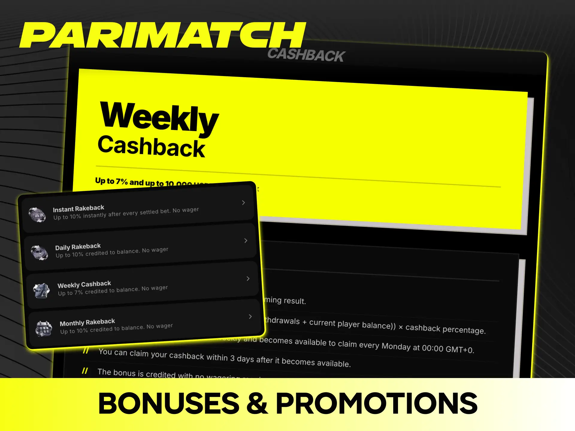 Claim exclusive VIP promotions and tailored bonus rewards on the Parimatch platform.
